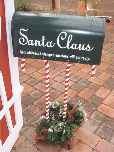 santa mailbox
